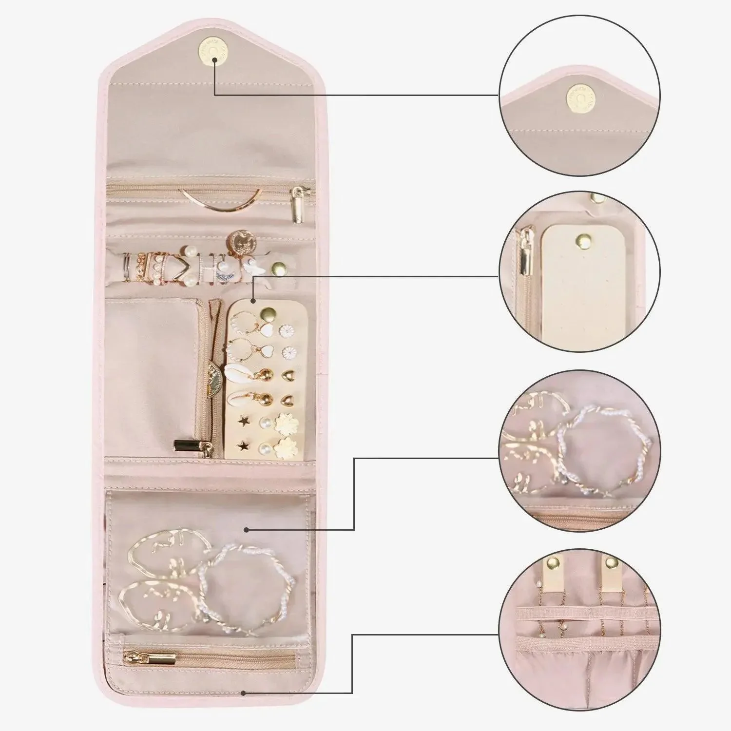 Peri Folding Jewelry Organizer - Image 51