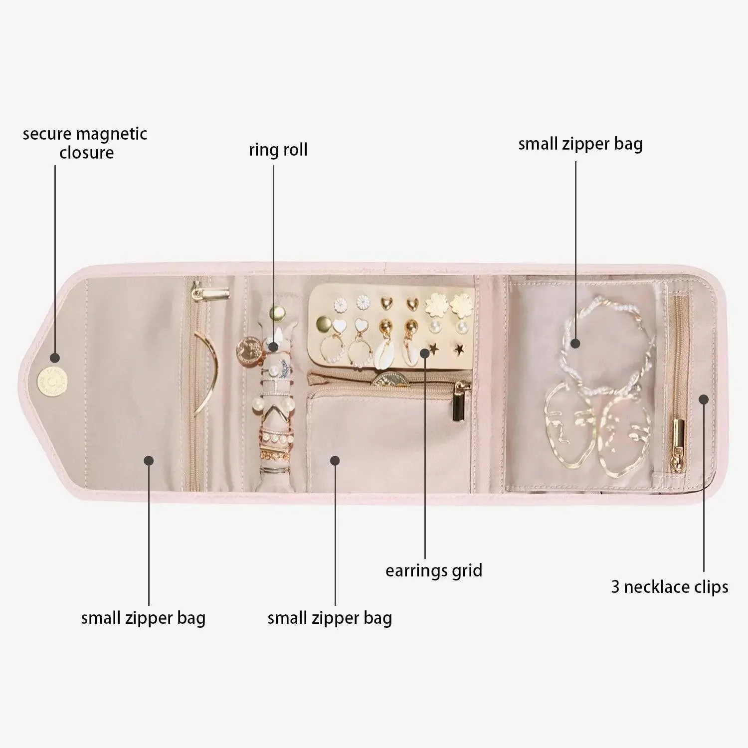 Peri Folding Jewelry Organizer - Image 52