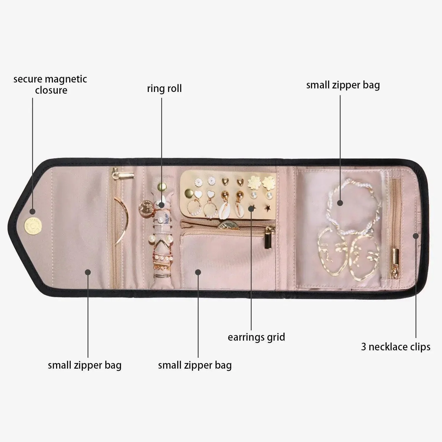 Peri Folding Jewelry Organizer - Image 56