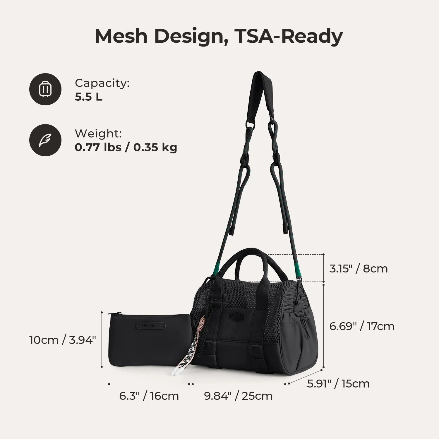 (FREE GIFT) REIKI 5.5L Mesh Mini Duffle - Image 19