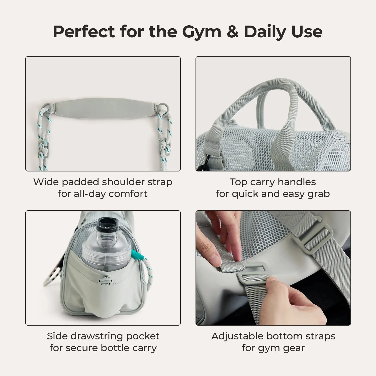 (FREE GIFT) REIKI 5.5L Mesh Mini Duffle - Image 7