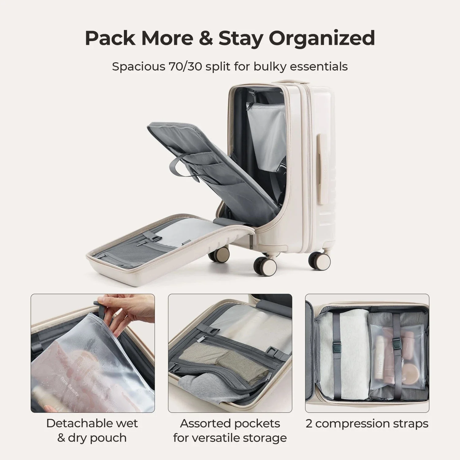 Getaway 20'' Carry-on: Front-Opening - Image 22