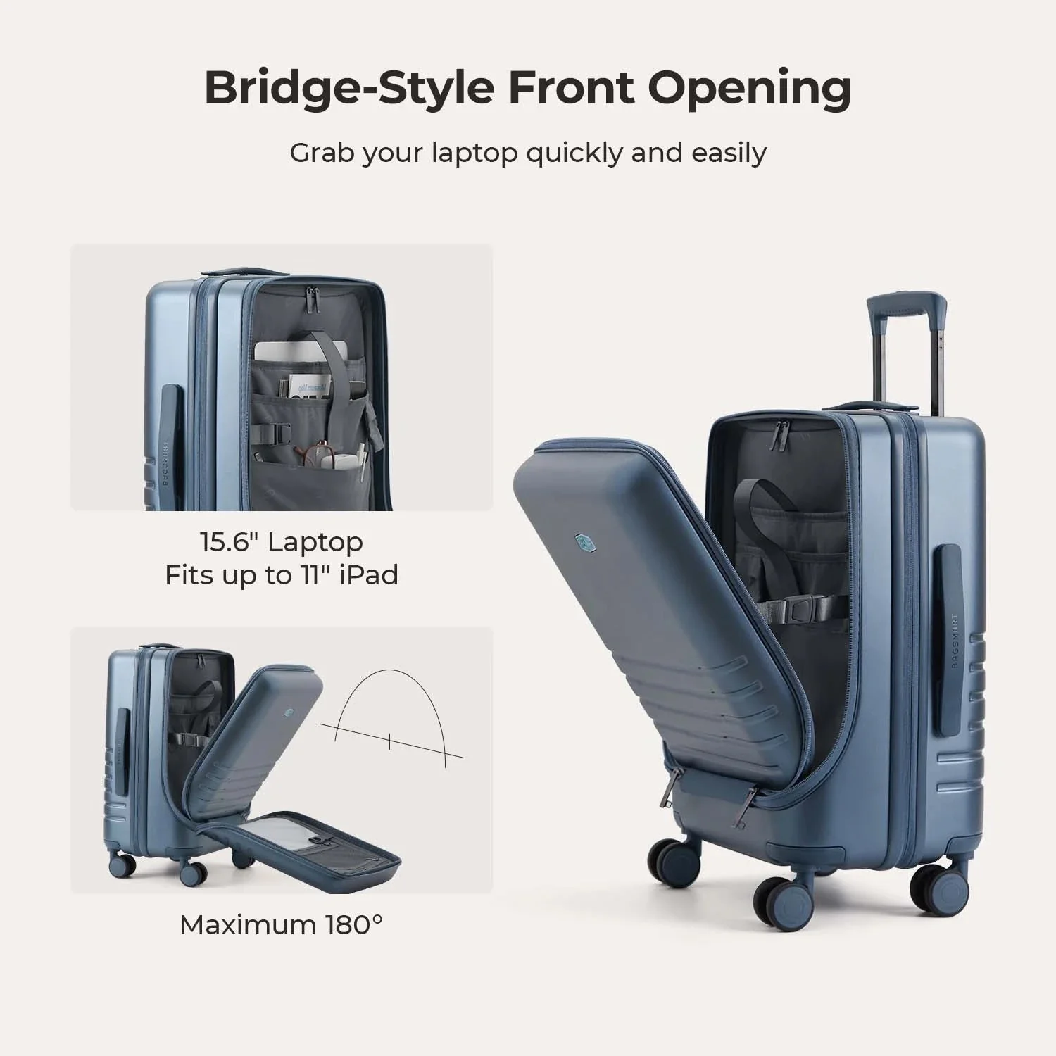 Getaway 20'' Carry-on: Front-Opening - Image 3