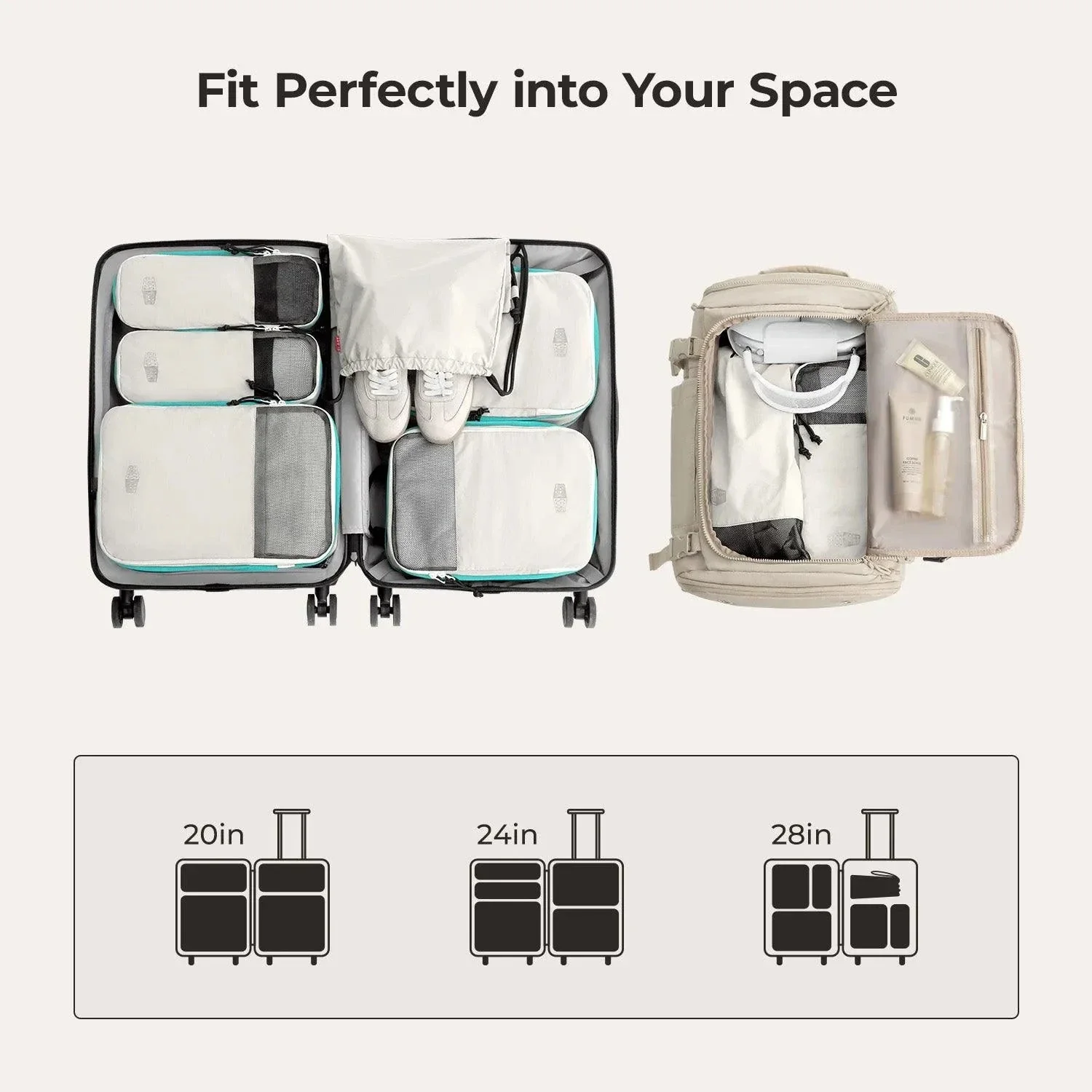 Getaway & Packing Cubes Set - Image 31