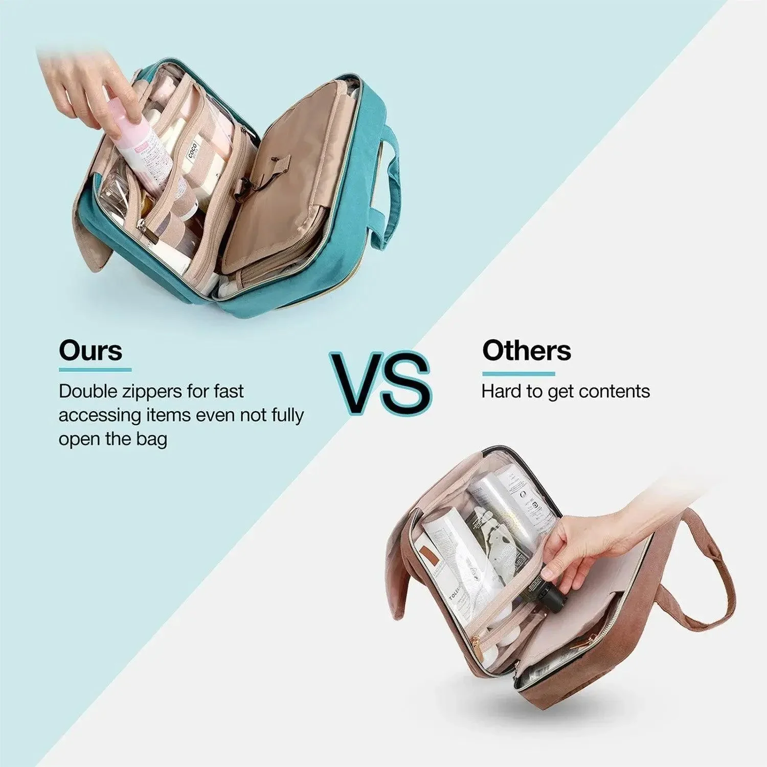 The Space Saver Pro Bonchemin Hanging Toiletry Bag - Image 23