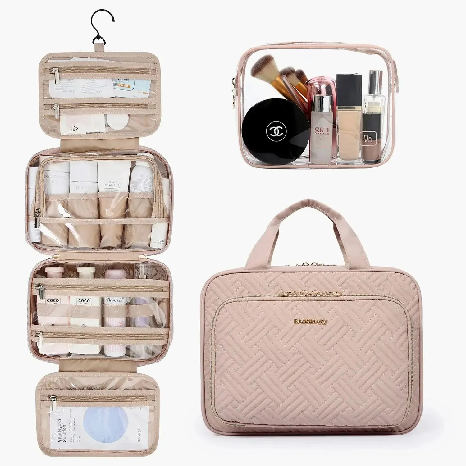 The Space Saver Pro Bonchemin Hanging Toiletry Bag - Image 3