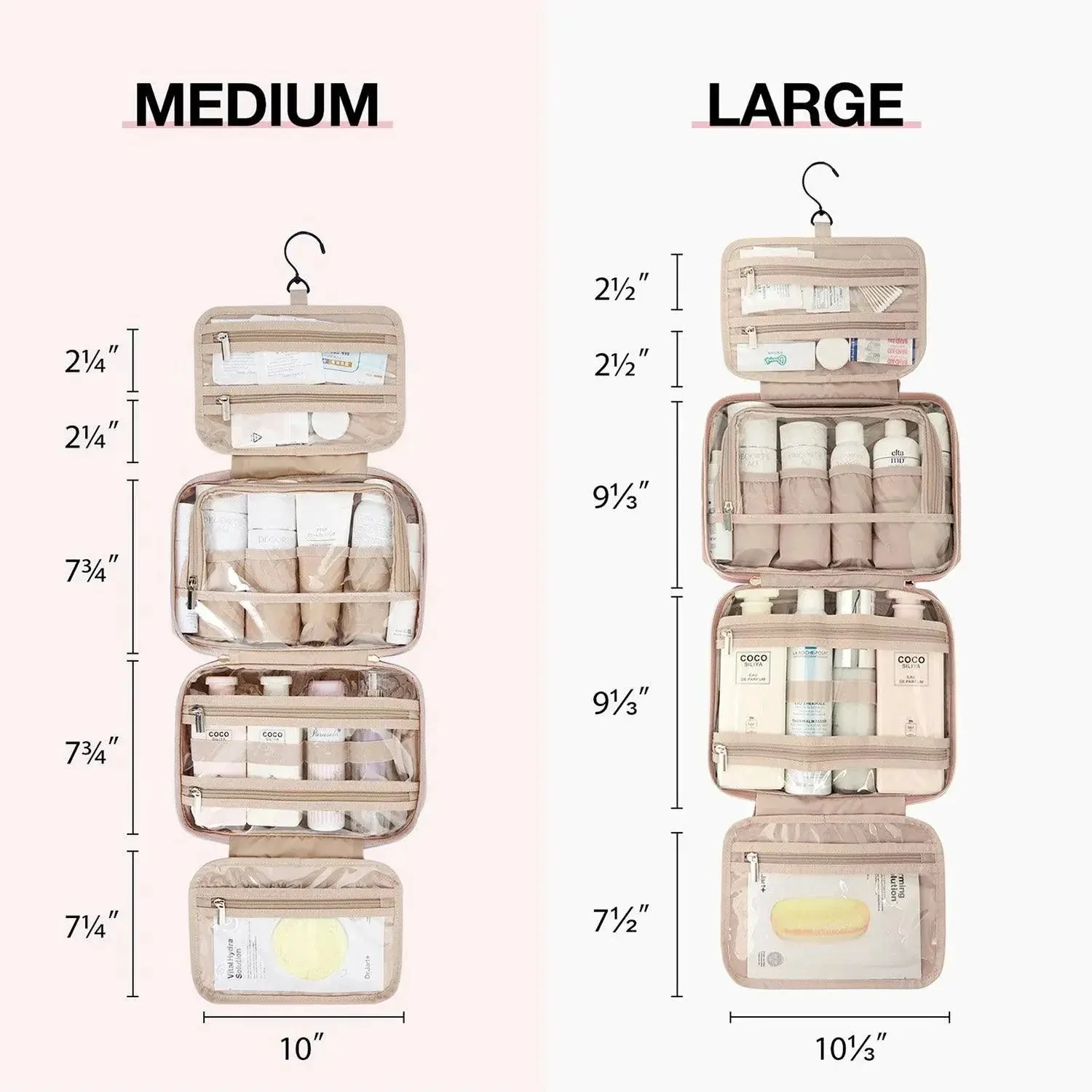 The Space Saver Pro Bonchemin Hanging Toiletry Bag - Image 5