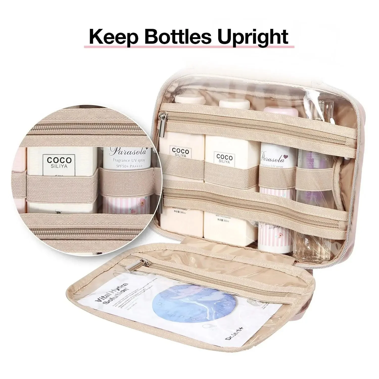 The Space Saver Pro Bonchemin Hanging Toiletry Bag - Image 6