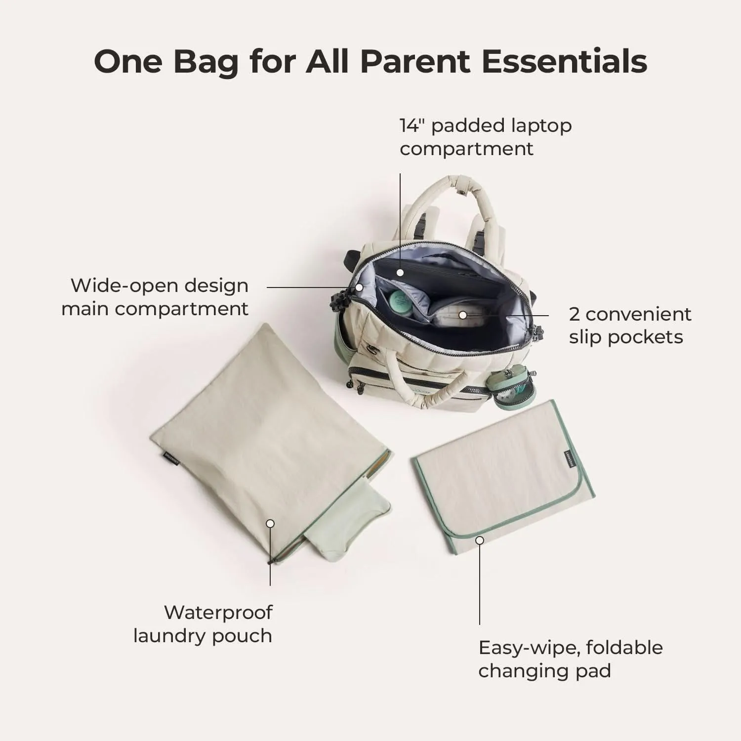 Paz 25L Diaper Backpack - Image 11