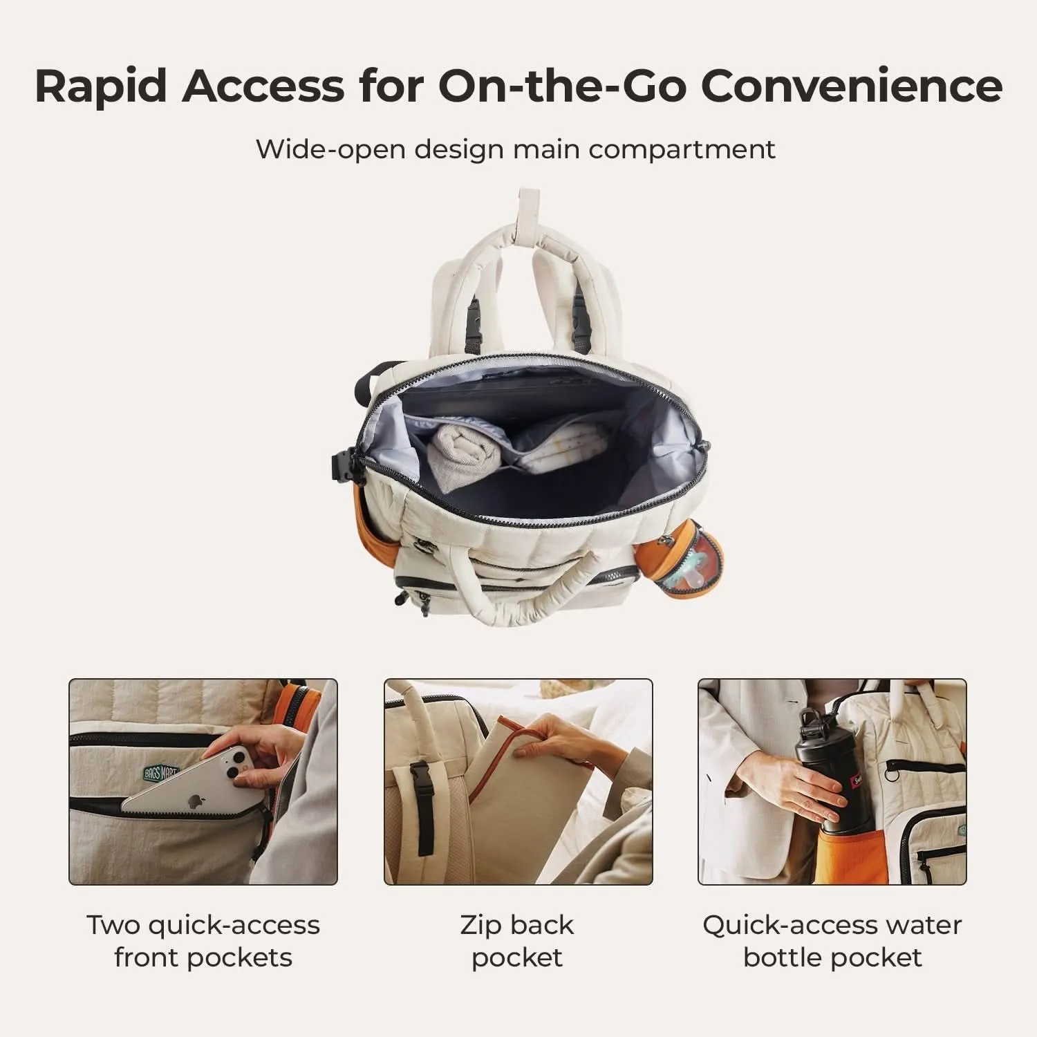 Paz 25L Diaper Backpack - Image 29