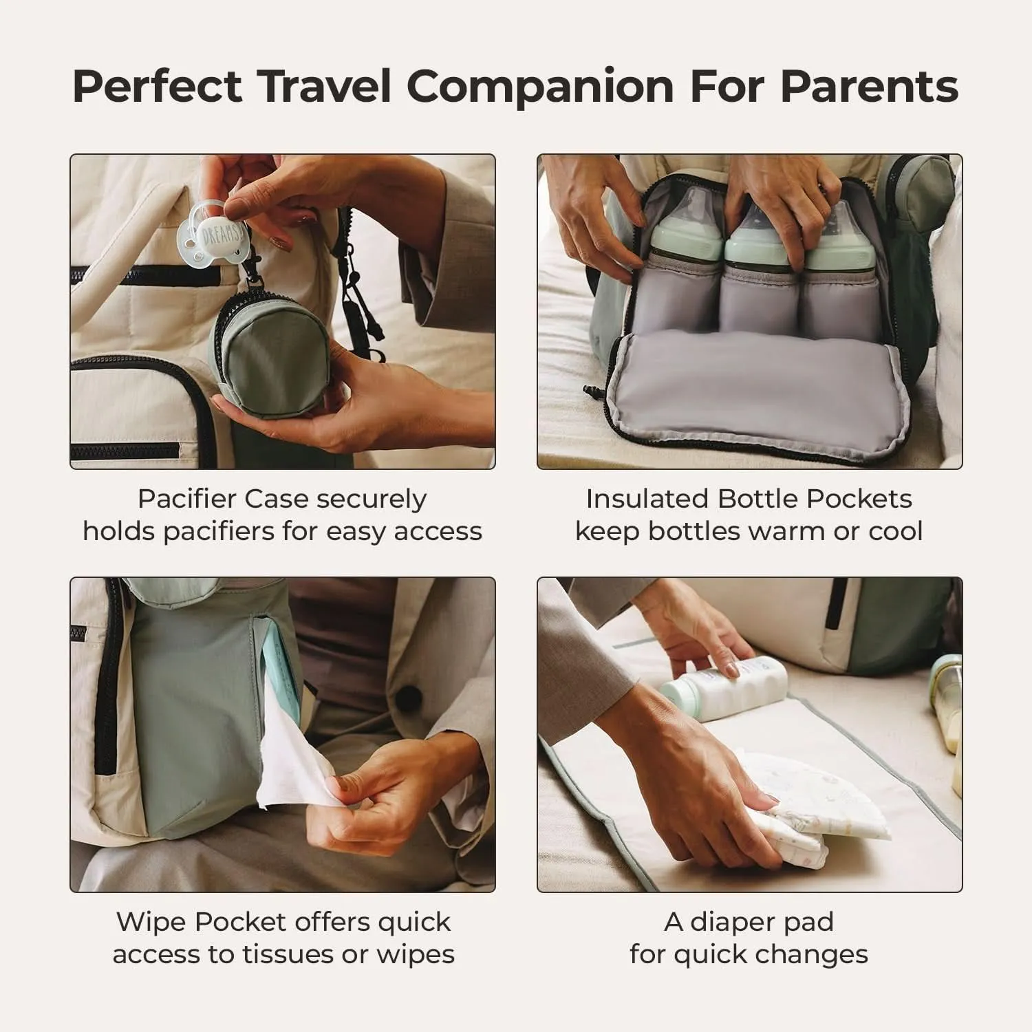 Paz 25L Diaper Backpack - Image 5