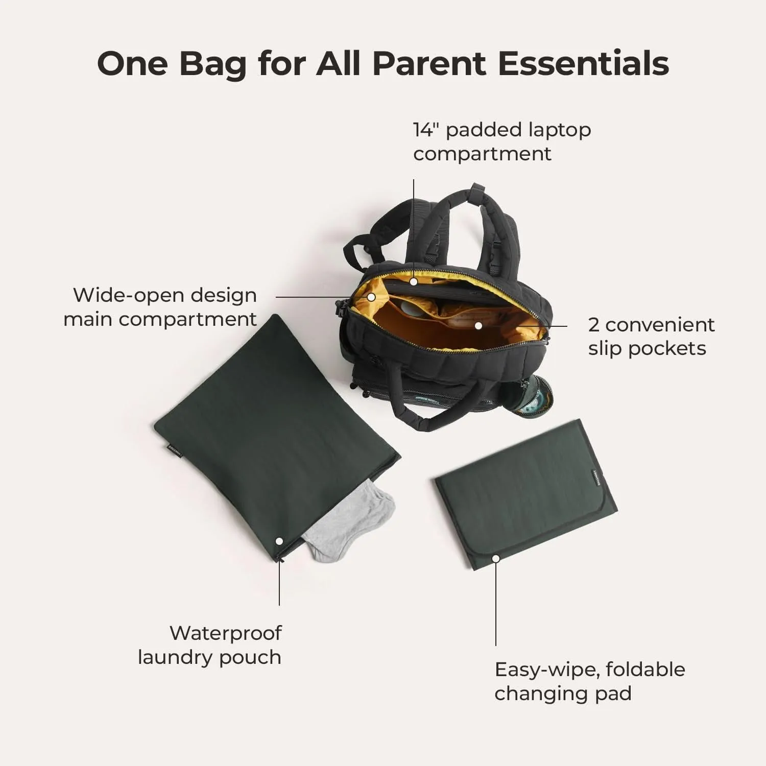 Paz 25L Diaper Backpack - Image 56