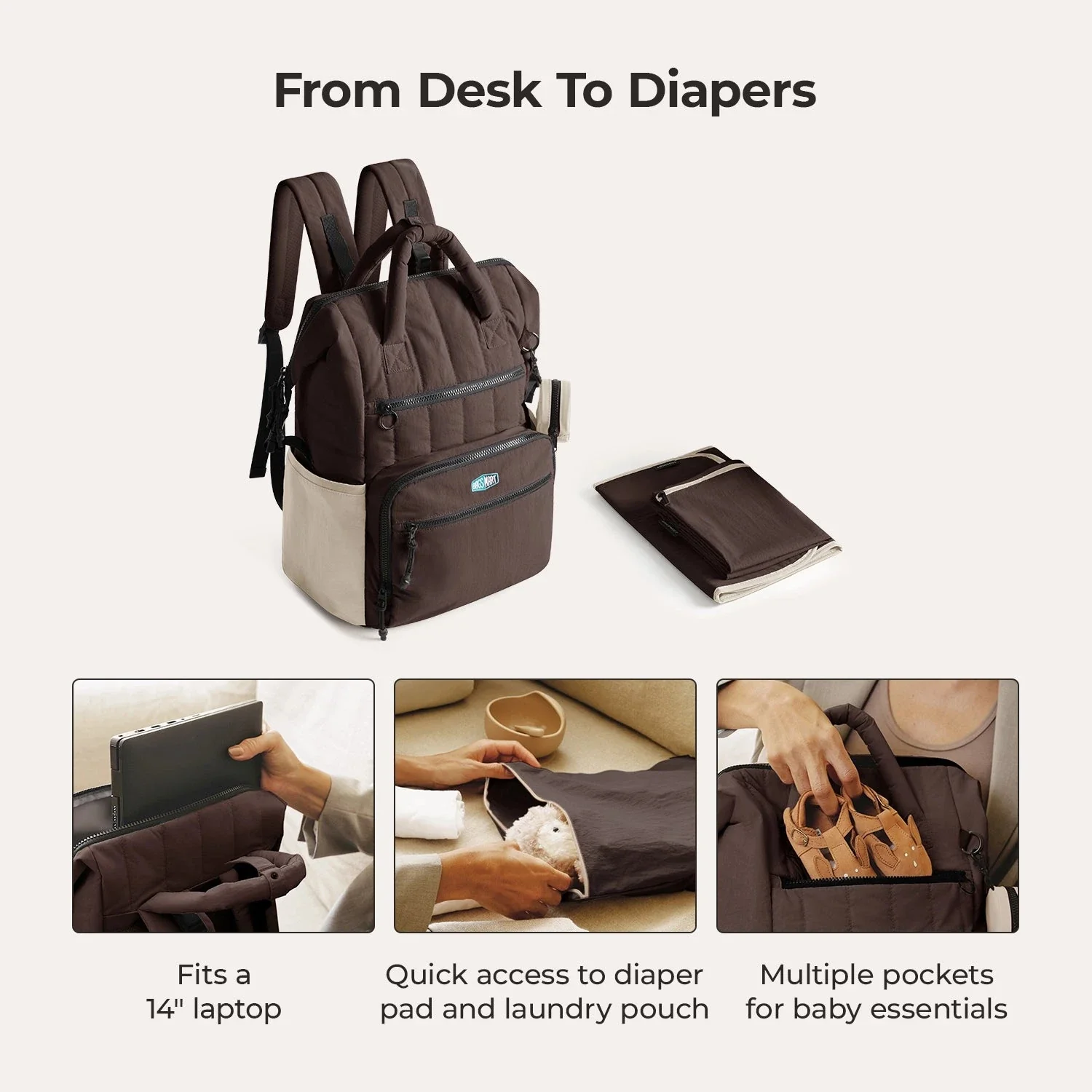 Paz 25L Diaper Backpack - Image 74