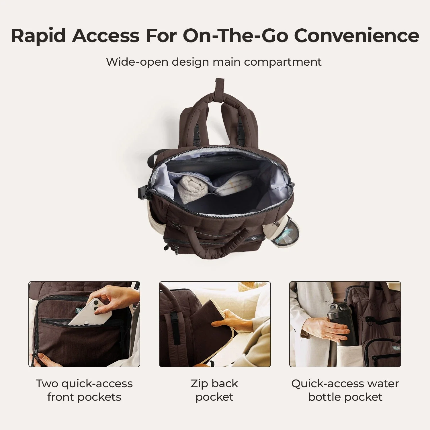 Paz 25L Diaper Backpack - Image 75