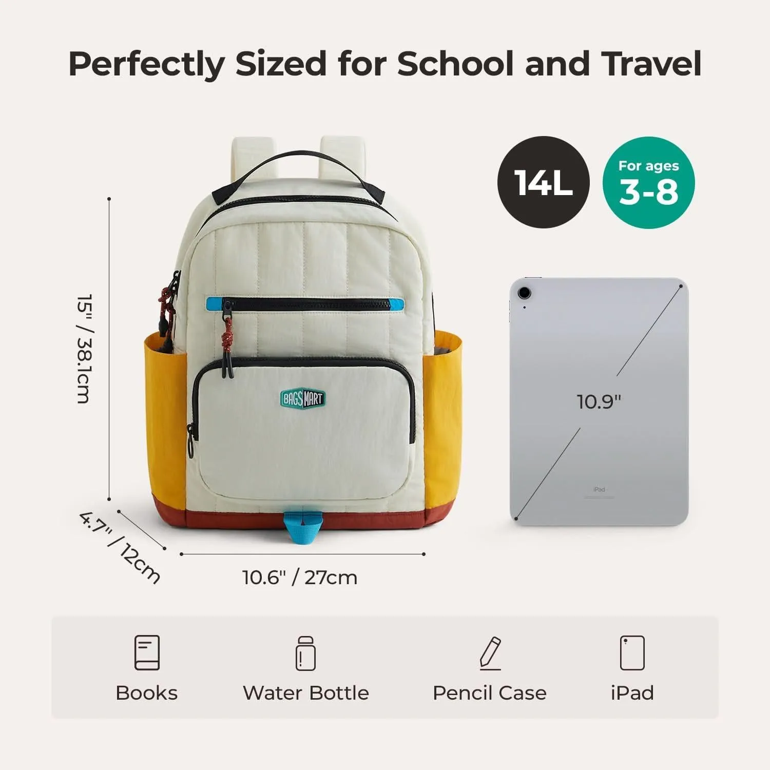 Paz 14L Kids Backpack - Image 5