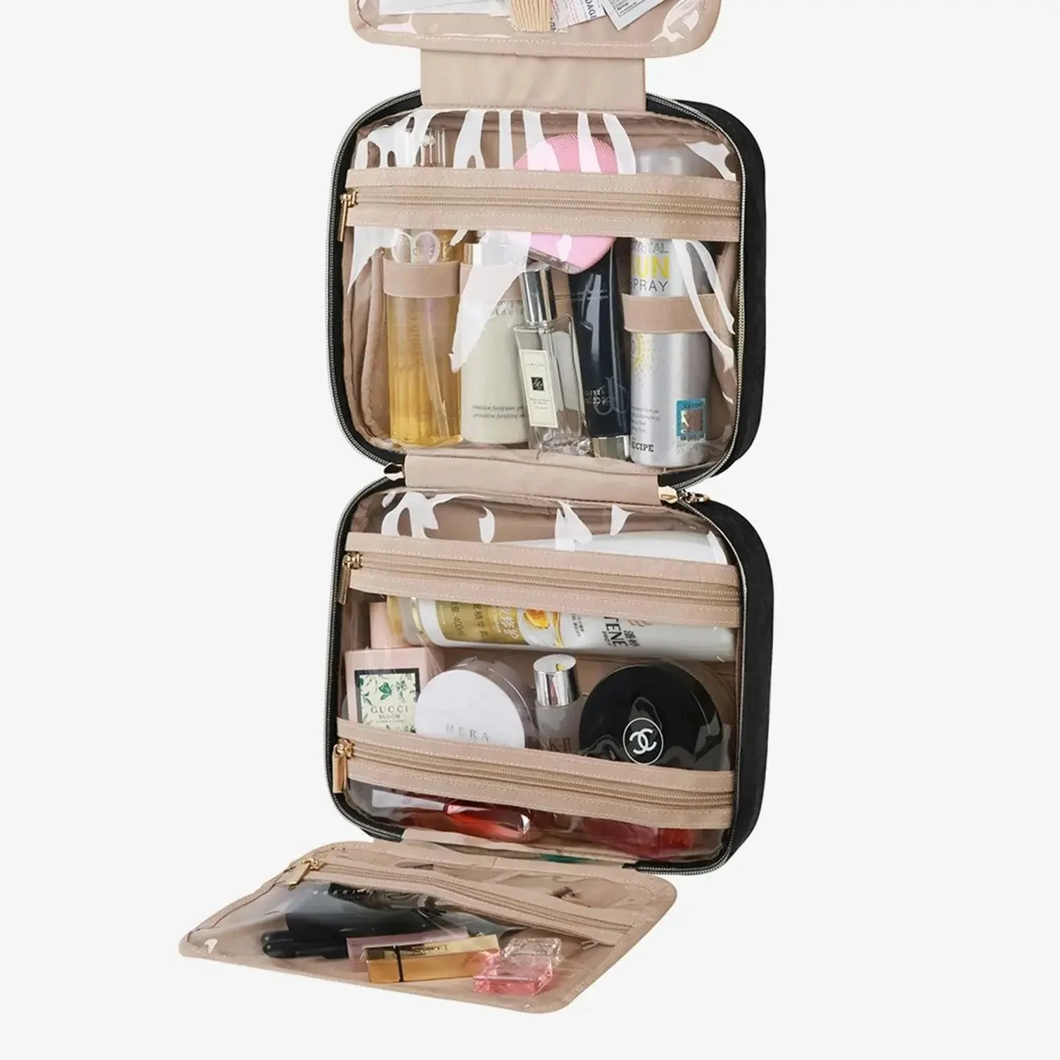 Bonchemin Black The Space Saver Toiletry Bag - Image 4